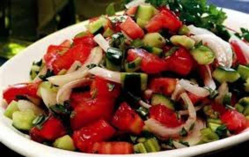Çoban Salata Tarifi?