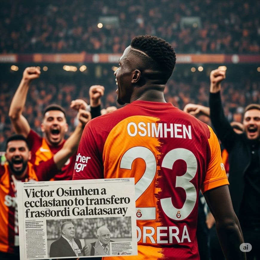 İtalyan Basını Son Noktayı Koydu: Osimhen, 45 Milyon Euro’yu Reddetti ve Galatasaray’ı Seçti!
