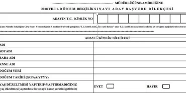 Bekçilik-Başvuru-Dilekçesi