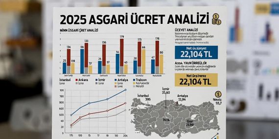 2025 Asgari Ücret Gerçeği: 22.104 TL ile İstanbul’da, Ankara’da, İzmir’de, Antalya’da, Trabzon’da Ne Kadar Hayat Kuruluyor?