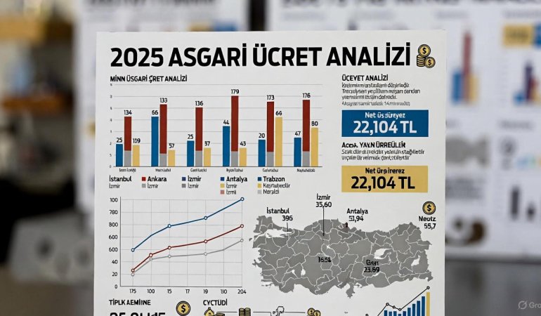 2025 Asgari Ücret Gerçeği: 22.104 TL ile İstanbul’da, Ankara’da, İzmir’de, Antalya’da, Trabzon’da Ne Kadar Hayat Kuruluyor?