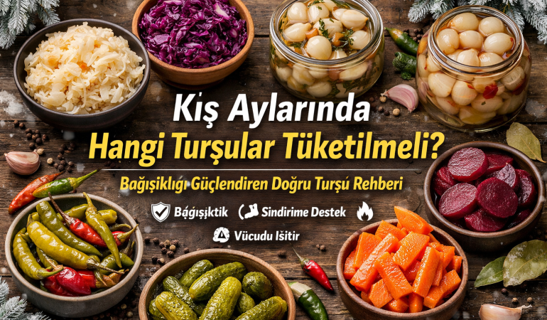 Kış Aylarında Hangi Turşular Tüketilmeli?