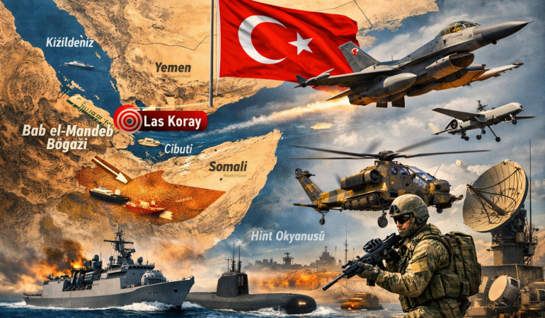 Türk Donanması Kızıldeniz’in Kapısına Yerleşiyor: Las Koray Hamlesi Ne Anlama Geliyor?