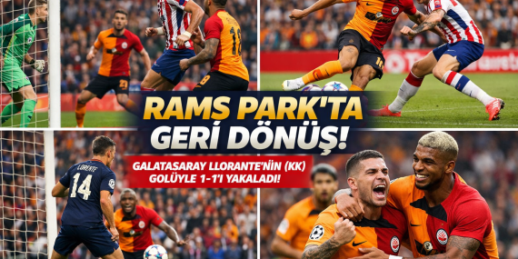 Rams Park’ta Unutulmaz Maç: Galatasaray Oyunu Bırakmadı