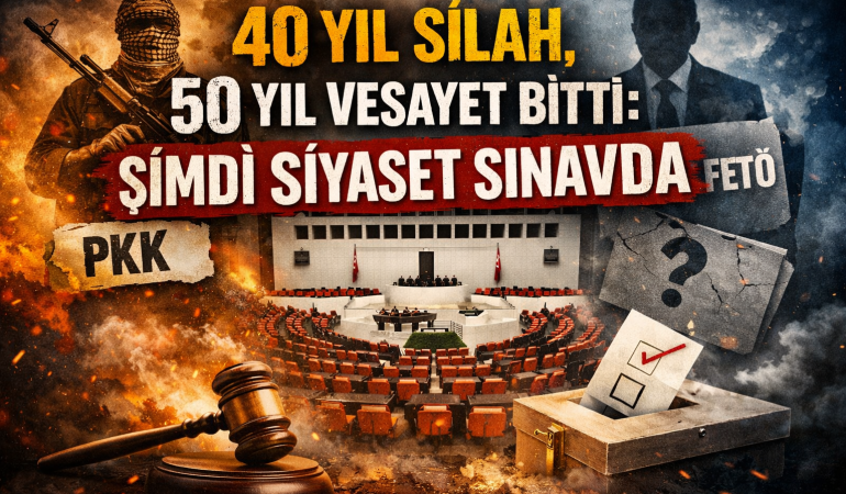 40 Yıl Silah, 50 Yıl Vesayet Bitti: Şimdi Siyaset Sınavda?