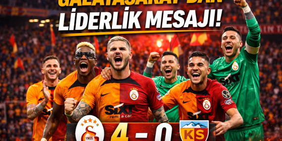 Galatasaray’dan Liderlik Mesajı: RAMS Park’ta Kayserispor’a 4 Gollü Darbe?