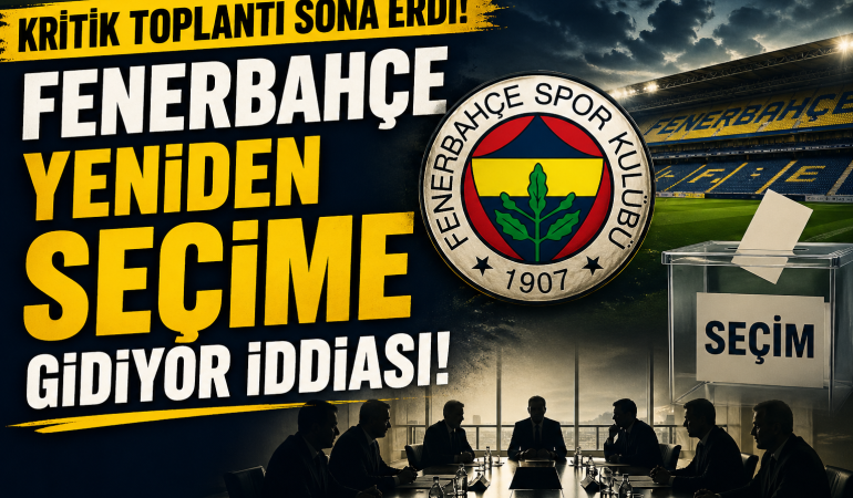 Fenerbahçe’de Kritik Kırılma: Seçim İddiası Gündemi Sarstı?
