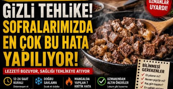 Kurban Sofralarında Gizli Tehlike! Uzmanlar Aynı Hataya Dikkat Çekti?