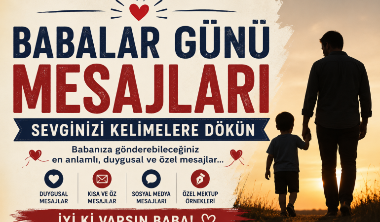 Babalar Günü Mesajları: Sevginizi Kelimelere Dökün?