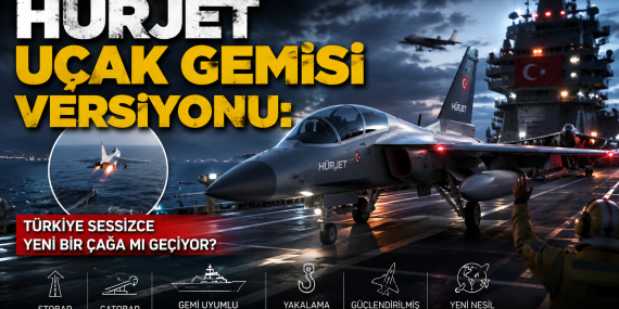HÜRJET Uçak Gemisi Versiyonu: Türkiye Sessizce Yeni Bir Çağa mı Geçiyor?