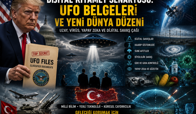 Dijital Kıyamet Senaryosu: UFO Belgeleri ve Yeni Dünya Düzeni?