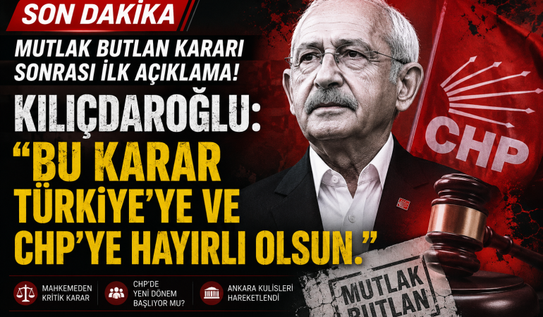 Kılıçdaroğlu’ndan İlk Mesaj: “CHP’ye Hayırlı Olsun”?