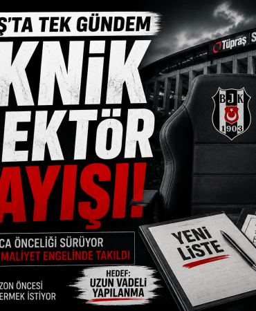 Beşiktaş'ta teknik direktör arayışı sürüyor.
