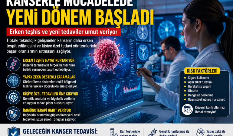 Erken Teşhis Hayat Kurtarıyor: Kanserde Yeni Dönem Başladı?