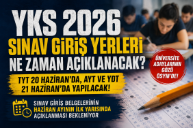 TYT 20 Haziran, AYT ve YDT ise 21 Haziran 2026'da yapılacak.