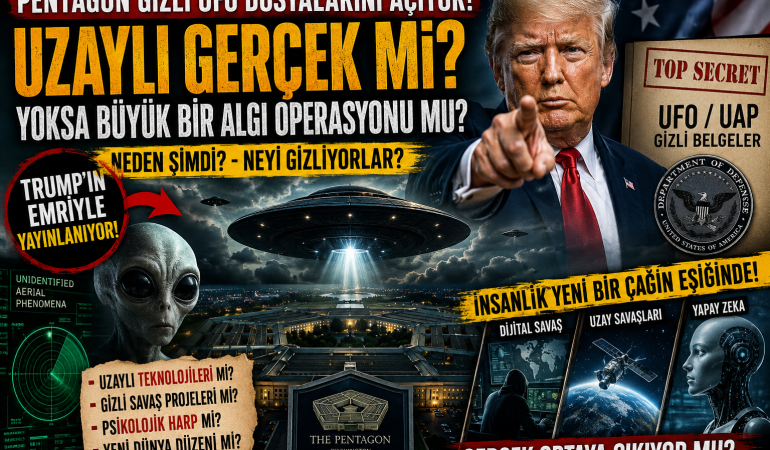 Pentagon’un UFO Hamlesi Ne Anlama Geliyor?