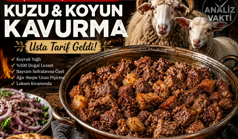 Taş Ocak Usulü Kuzu ve Koyun Kavurma Tarifi?