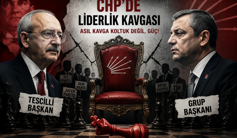 CHP’de Liderlik Tartışması: Asıl Kavga Koltuk Değil, Güç Mücadelesi?