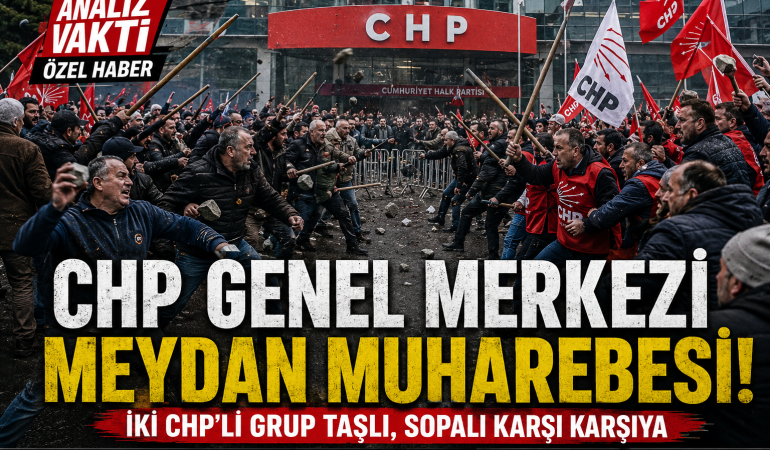 CHP Genel Merkezi Meydan Muharebesi?