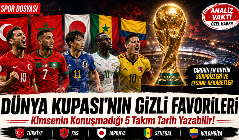 Dünya Kupası’nın Gizli Favorileri: Kimsenin Konuşmadığı 5 Takım?