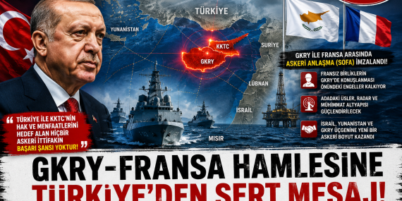 GKRY-Fransa Anlaşması Doğu Akdeniz’i Isıtıyor: Yeni Cephe Mi Açılıyor?