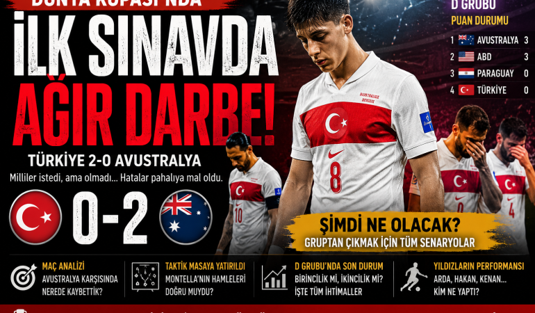 Türkiye’nin Dünya Kupası Alarmı: Montella’nın Planı İşler mi?
