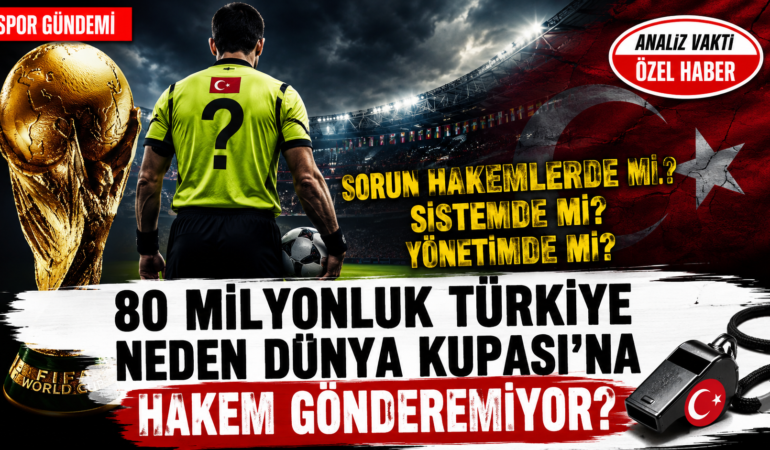 80 Milyonluk Türkiye Dünya Kupası’na Neden Hakem Gönderemiyor?