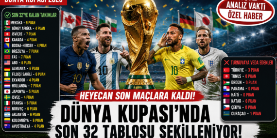 Dünya Kupası’nda Son 32 Tablosu Şekilleniyor! İşte Tur Atlayanlar ve Veda Edenler?