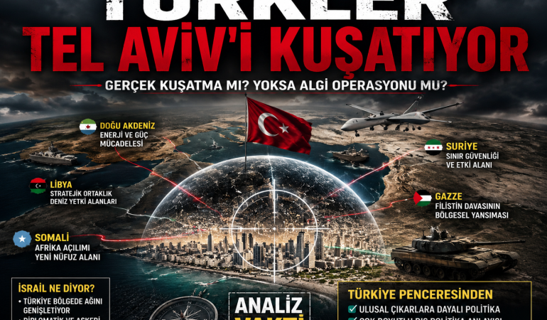 Tel Aviv’i Türkler Kuşatıyor? İsrail Analizinin Satır Araları?