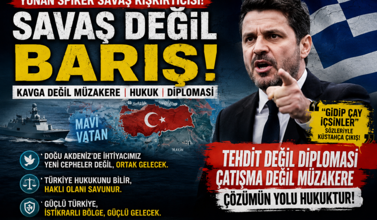 Yunan Medyasında Tehlikeli Söylem: Savaş Değil Hukuk Kazanmalı?
