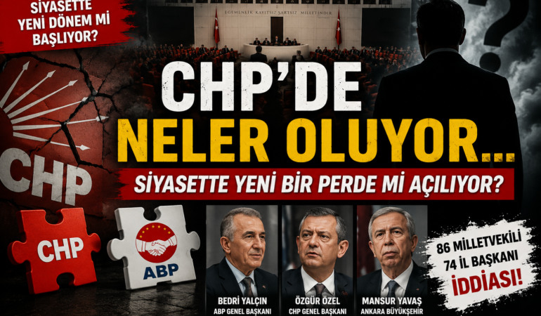 CHP’de Neler Oluyor… Siyasette Yeni Bir Perde mi Açılıyor?
