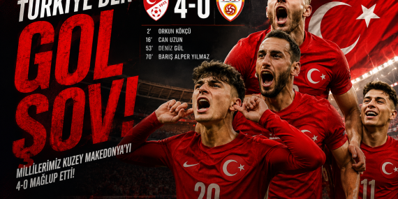 Türkiye’den Kuzey Makedonya’ya Gol Şovu: 4-0?