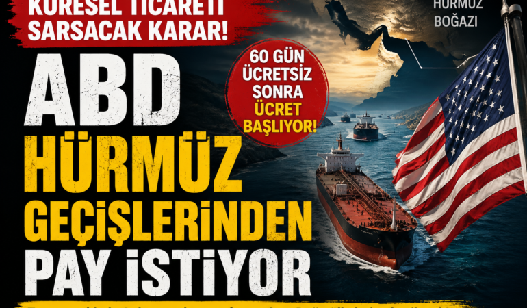 Küresel Ticareti Sarsacak Karar: ABD Hürmüz Geçişlerinden Pay İstiyor?