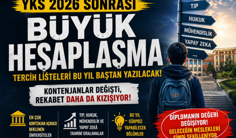 Üniversite Tercihlerinde Sessiz Devrim: Bu Yıl Listeler Baştan Yazılacak?