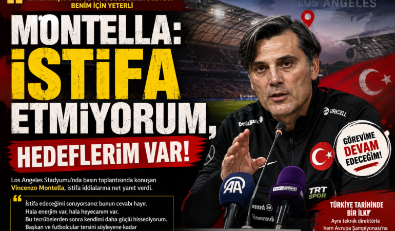 Montella: “İstifa Etmiyorum, Hedeflerim Var!”