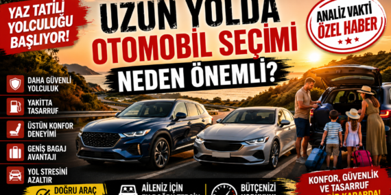 Uzun Yolda Otomobil Seçimi Neden Önemli? Tatil Yolculuğunun Konforunu ve Güvenliğini Belirleyen Kritik Tercih?