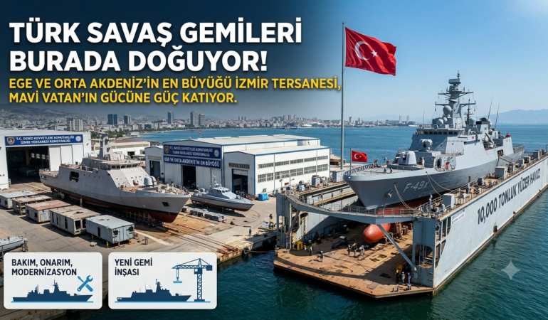 Ege ve Orta Akdeniz’in En Büyük Üssü: Türk Savaş Gemileri İzmir’de Doğuyor?