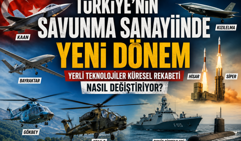 Türkiye’nin Savunma Sanayiinde Yeni Dönem: Yerli Teknolojiler Küresel Rekabeti Nasıl Değiştiriyor?