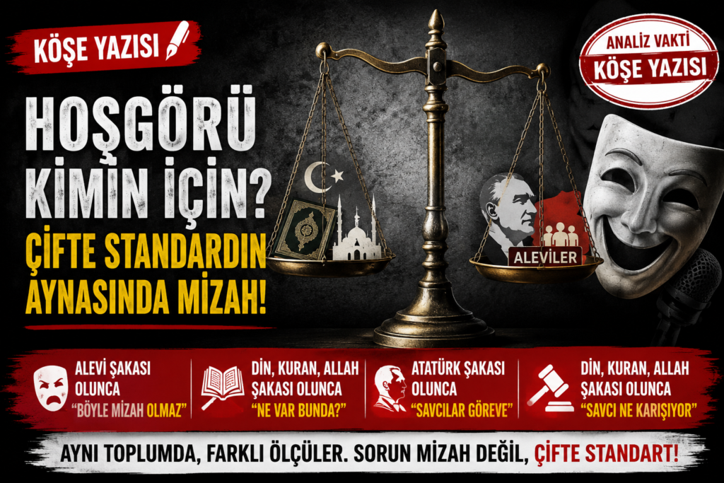 **Deniz Göktaş, ifade özgürlüğü, mizahın sınırları, din ve mizah, toplumsal hassasiyet, çifte standart, köşe yazısı, düşünce özgürlüğü, kamuoyu tartışması, Türkiye gündemi, hoşgörü, eleştiri kültürü**