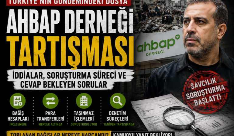 Ahbap Derneği Tartışması: İddialar, Soruşturma Süreci ve Türkiye’de Bağış Sistemine Yansımaları