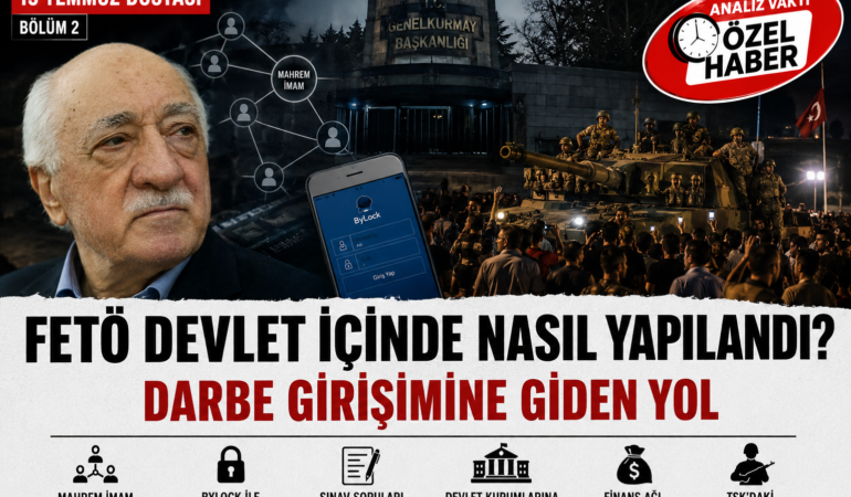 FETÖ Devlet İçinde Nasıl Yapılandı? Darbe Girişimine Giden Yol (Bölüm 2 )