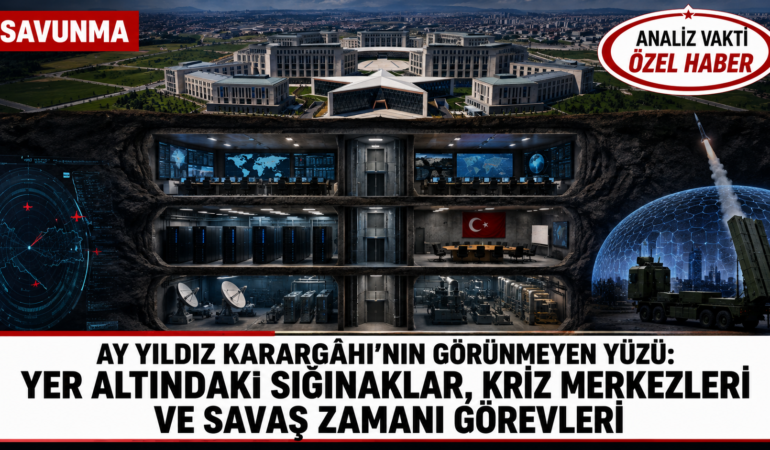 Ay Yıldız Karargâhı’nın Görünmeyen Yüzü: Yer Altındaki Sistemler, Kriz Merkezleri ve Savaş Zamanı Görevleri?