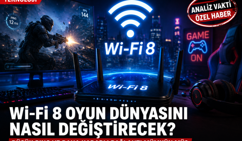 Wi-Fi 8 Oyun Dünyasını Nasıl Değiştirecek? Düşük Ping ve Daha Kararlı Bağlantı Mümkün mü?