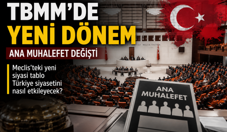 TBMM’de Yeni Dönem: Ana Muhalefetin Değişmesi Türkiye Siyasetini Nasıl Etkileyecek?