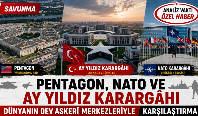 Pentagon, NATO ve Ay Yıldız Karargâhı: Dünyanın Dev Askerî Merkezleriyle Karşılaştırma?