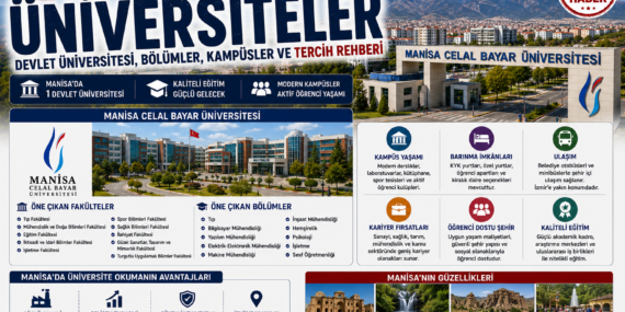 Manisa’daki Üniversiteler: Devlet Üniversitesi, Bölümler, Kampüsler ve Tercih Rehberi