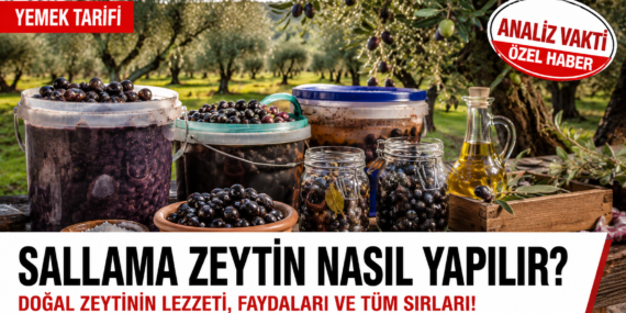 Sallama Zeytin Nasıl Yapılır? Doğal Zeytinin Bilinmeyen Gücü?