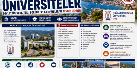 Muğla’daki Üniversiteler: Devlet Üniversitesi, Bölümler, Kampüsler ve Tercih Rehberi
