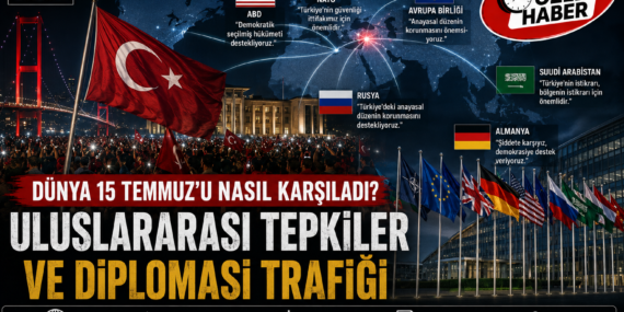 Dünya 15 Temmuz’u Nasıl Karşıladı? Uluslararası Tepkiler ve Diplomasi Trafiği (Bölüm 8)?