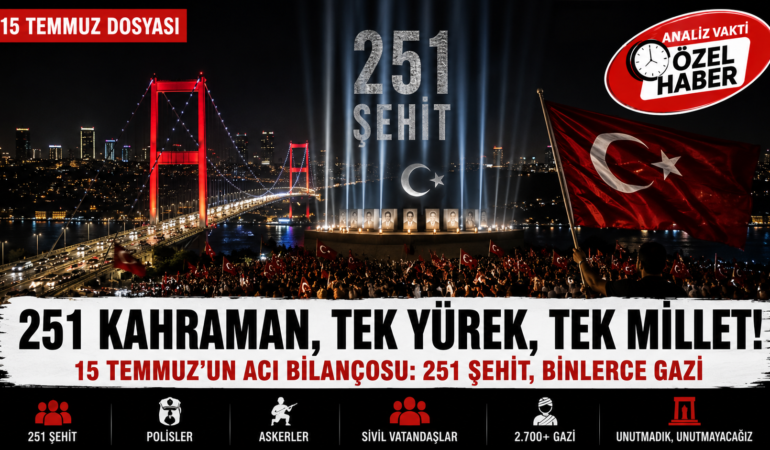 251 Şehit, Binlerce Gazi: 15 Temmuz’un Acı Bilançosu (Bölüm 4)?
